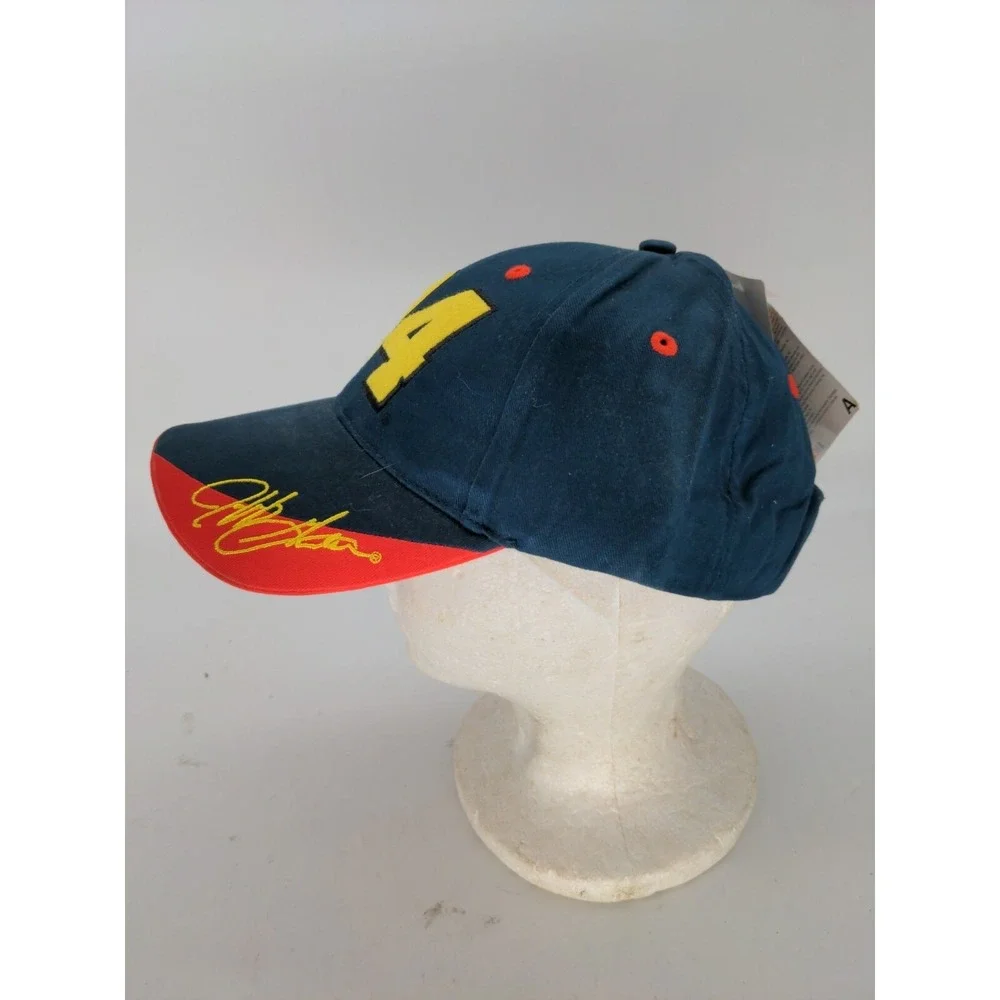 Vintage NASCAR Jeff Gordon Dupont Motorsports #24 Hat Racing With Tags NOS #11